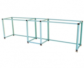 YL 028A 塑铝结构样品桌架-实验室配件